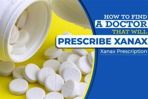 How to find a doctor that will prescribe xanax. Things To Know About How to find a doctor that will prescribe xanax. 